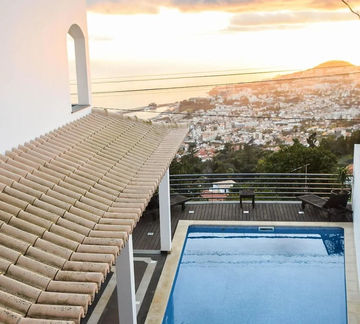Villa With 3 Bedrooms In Funchal With Wonderful Sea View Private Poo